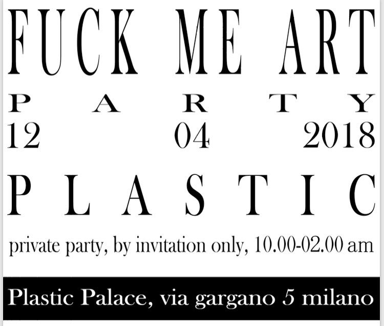 Fuck Me Art Party